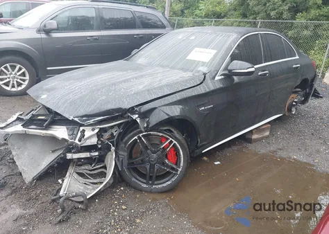 2015 Mercedes-Benz C 63 Amg S from USA, damaged, VIN 55SWF8HB0FU083208